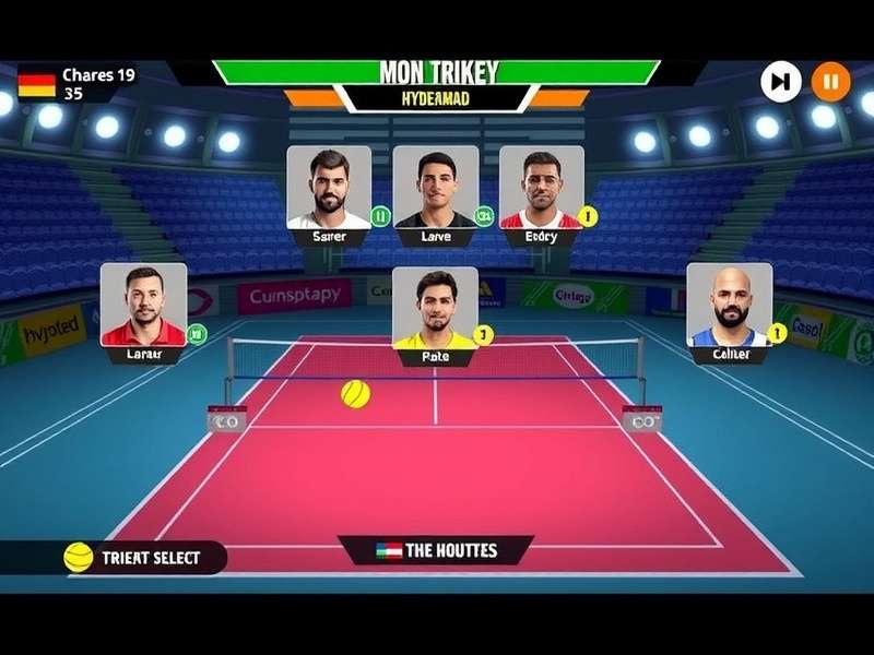 Volley Dominators Hyderabad tournament screen